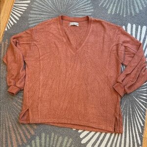 URBAN OUTFITTERS LILU TOP IN SOFT TERRA COTTA